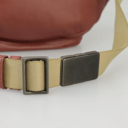 BOTTEGAVENETA BOTTEGAVENETA BOTTEGA VENETA Waist bag Leather Pink Authentic am7105