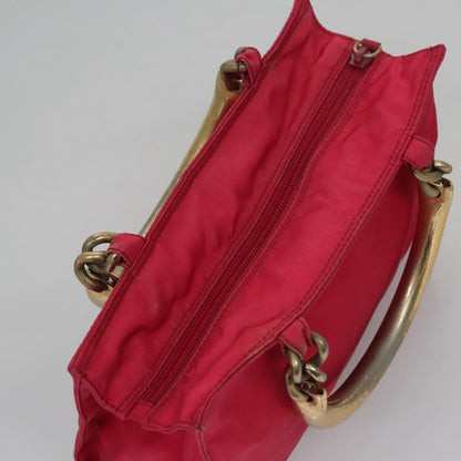 Prada PRADA Hand Bag Nylon Pink Authentic 109805