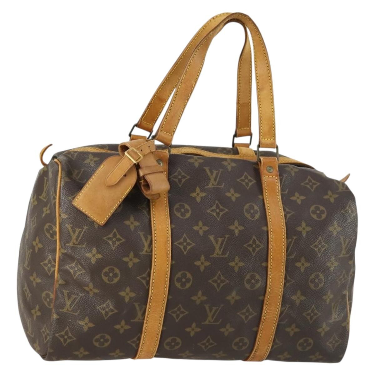 Louis Vuitton LOUIS VUITTON Monogram Sac Souple 35 Boston Bag M41626 LV Authentic 159661