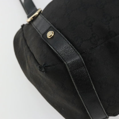 Gucci GUCCI GG Canvas Abbey Tote Bag Black Gold 130736 Authentic 179901