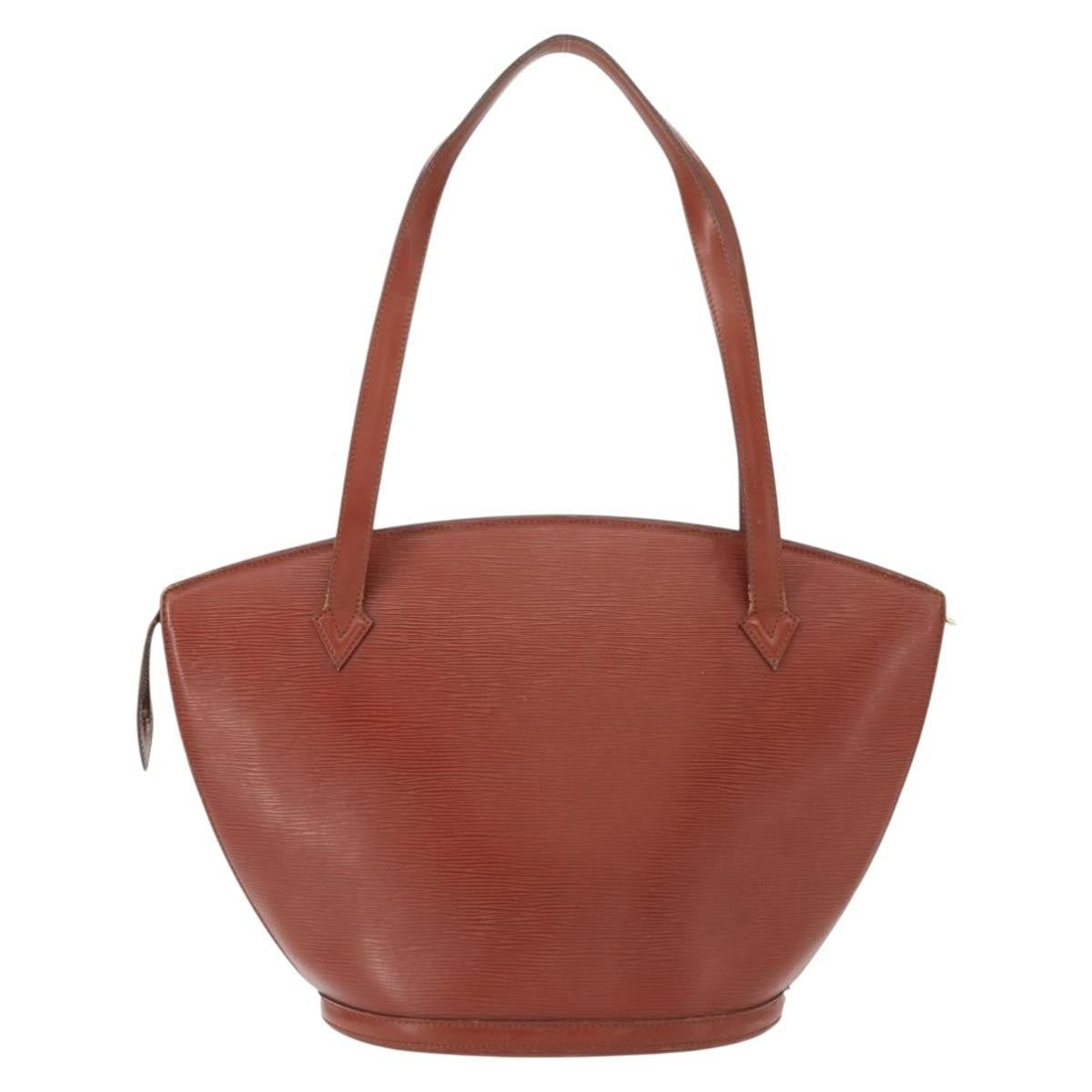 Louis Vuitton LOUIS VUITTON Epi Saint Jacques Shopping Bag Brown M52263 LV Authentic BA8091