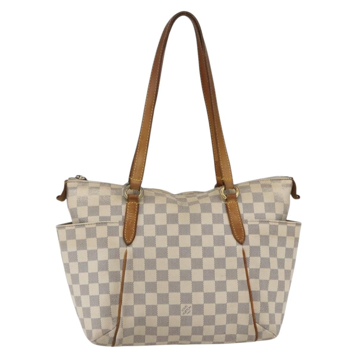 Louis Vuitton LOUIS VUITTON Damier Azur Totally PM Tote Bag N41280 LV Authentic 164898