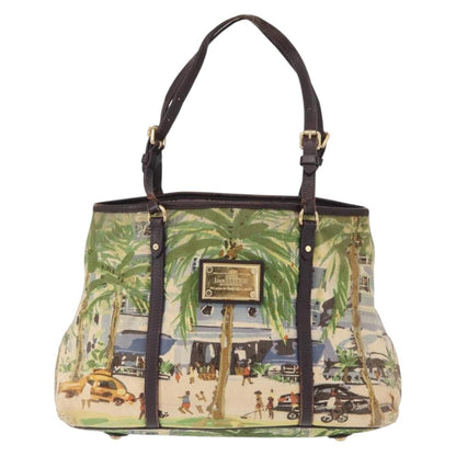 Louis Vuitton LOUIS VUITTON Eyeall Cabas PM Promenade Bag Canvas Purple M93771 LV Authentic 162827