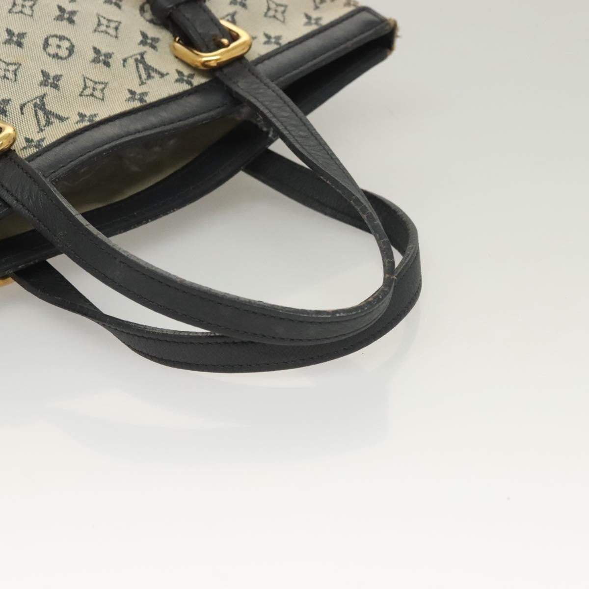 Louis Vuitton LOUIS VUITTON Monogram Mini Fran?oise Tote Bag 2way Blue M92208 LV Authentic 129802