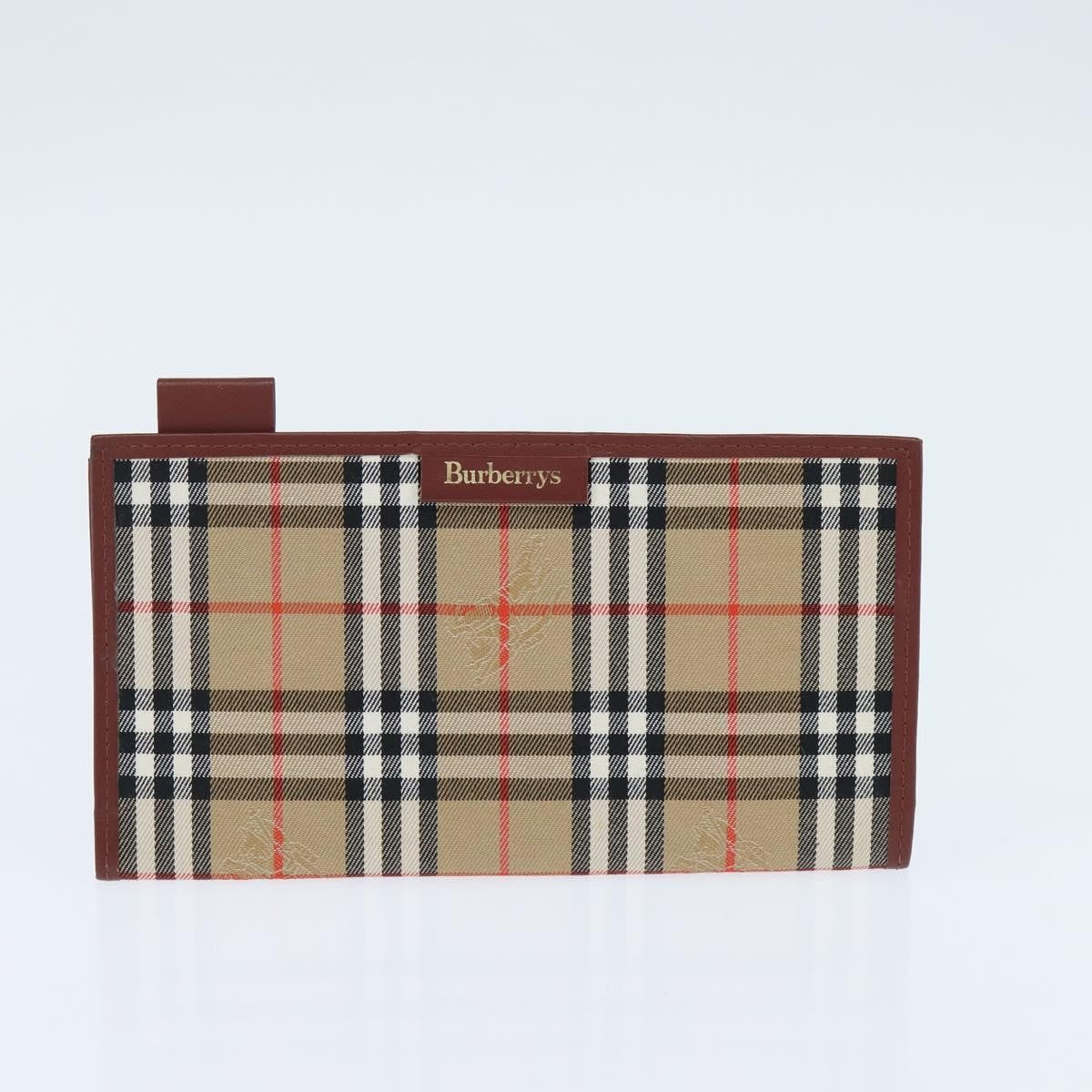 Burberrys Burberrys Louis Vuitton Monogram Clutch Bag PVC Vintage 3 Set Beige Authentic am9305