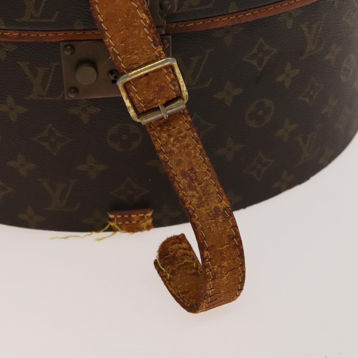 Louis Vuitton LOUIS VUITTON Monogram Hat Case Boite Chapeau 40 M23624 LV Authentic 136230 Bag