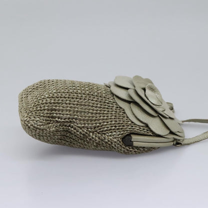 BOTTEGAVENETA BOTTEGAVENETA BOTTEGA VENETA Shoulder Bag Leather Beige Authentic mr1037