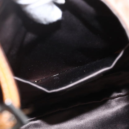 Prada PRADA Shoulder Bag Nylon Beige Gold Authentic 162843