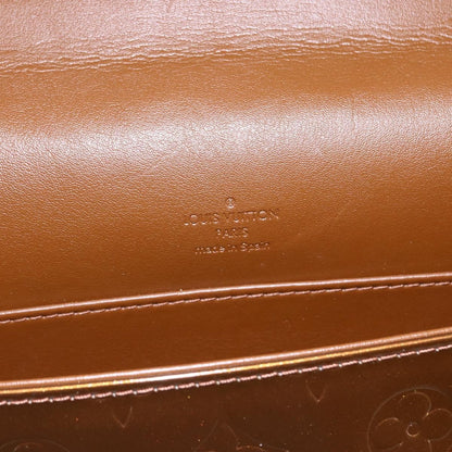Louis Vuitton LOUIS VUITTON Monogram Vernis Thompson Street Bag Bronze M91124 LV Authentic 147761