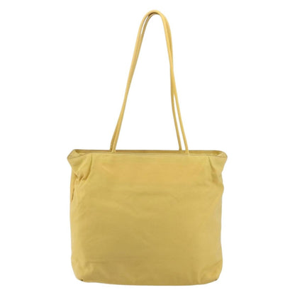 Prada PRADA Tote Bag Nylon Yellow Authentic 181131