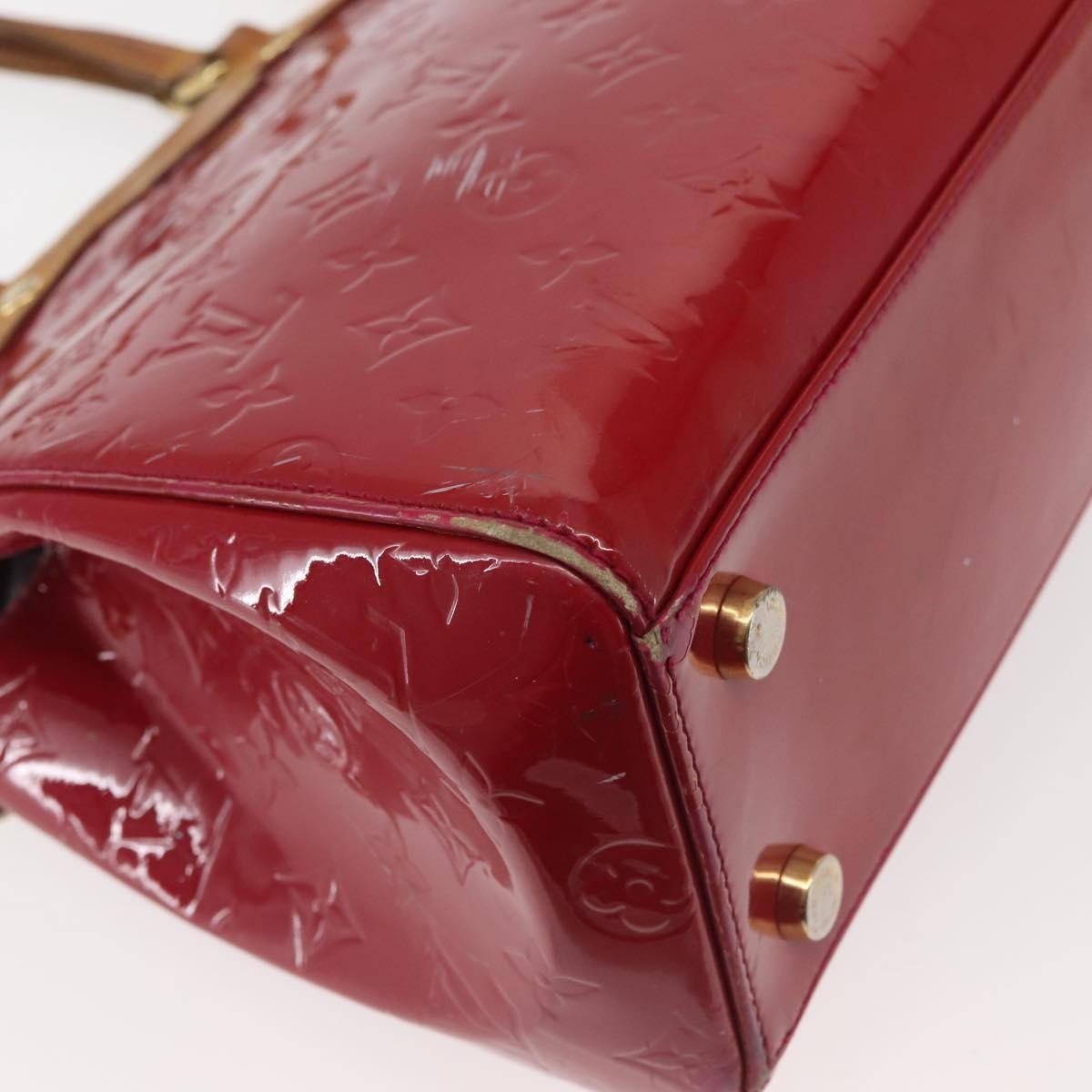 Louis Vuitton LOUIS VUITTON Monogram Vernis Blair MM Hand Bag 2way Slys M90179 LV Authentic BA6037