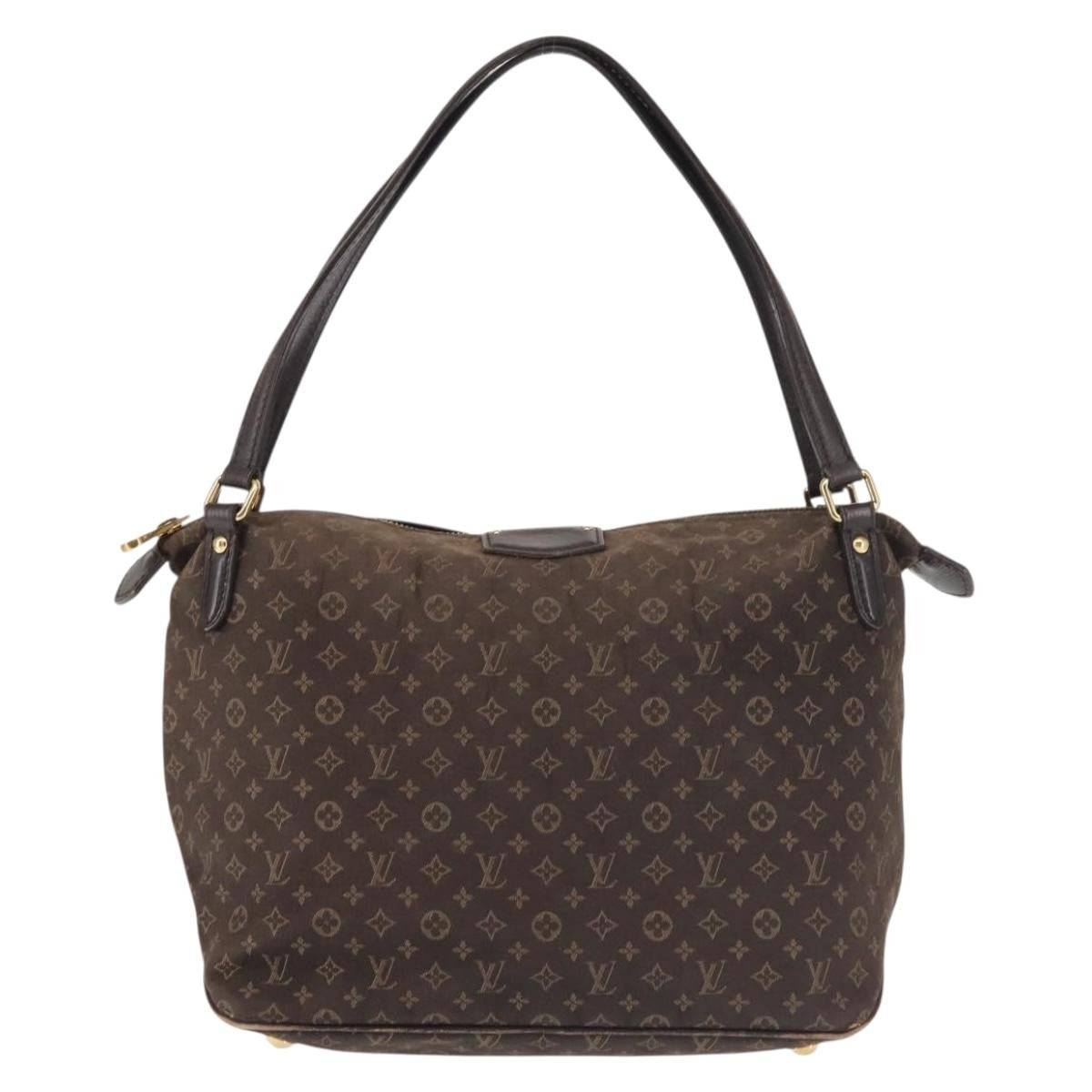 Louis Vuitton LOUIS VUITTON Monogram Idylle Ballad PM Tote Bag Dark Brown M40573 Authentic 144172