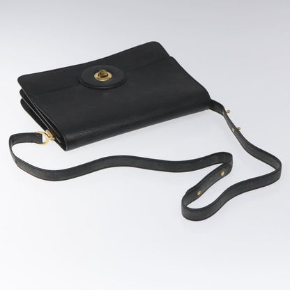 Louis Vuitton LOUIS VUITTON Epi Free Run Shoulder Bag Black M52402 LV Authentic 114385