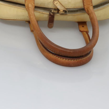 Louis Vuitton LOUIS VUITTON Monogram Vernis Summit Drive Hand Bag Perle M93514 LV Authentic EC278