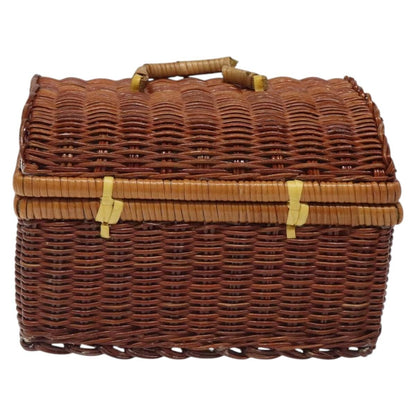 Givenchy GIVENCHY Hand Bag Raffia Brown Authentic BD1504
