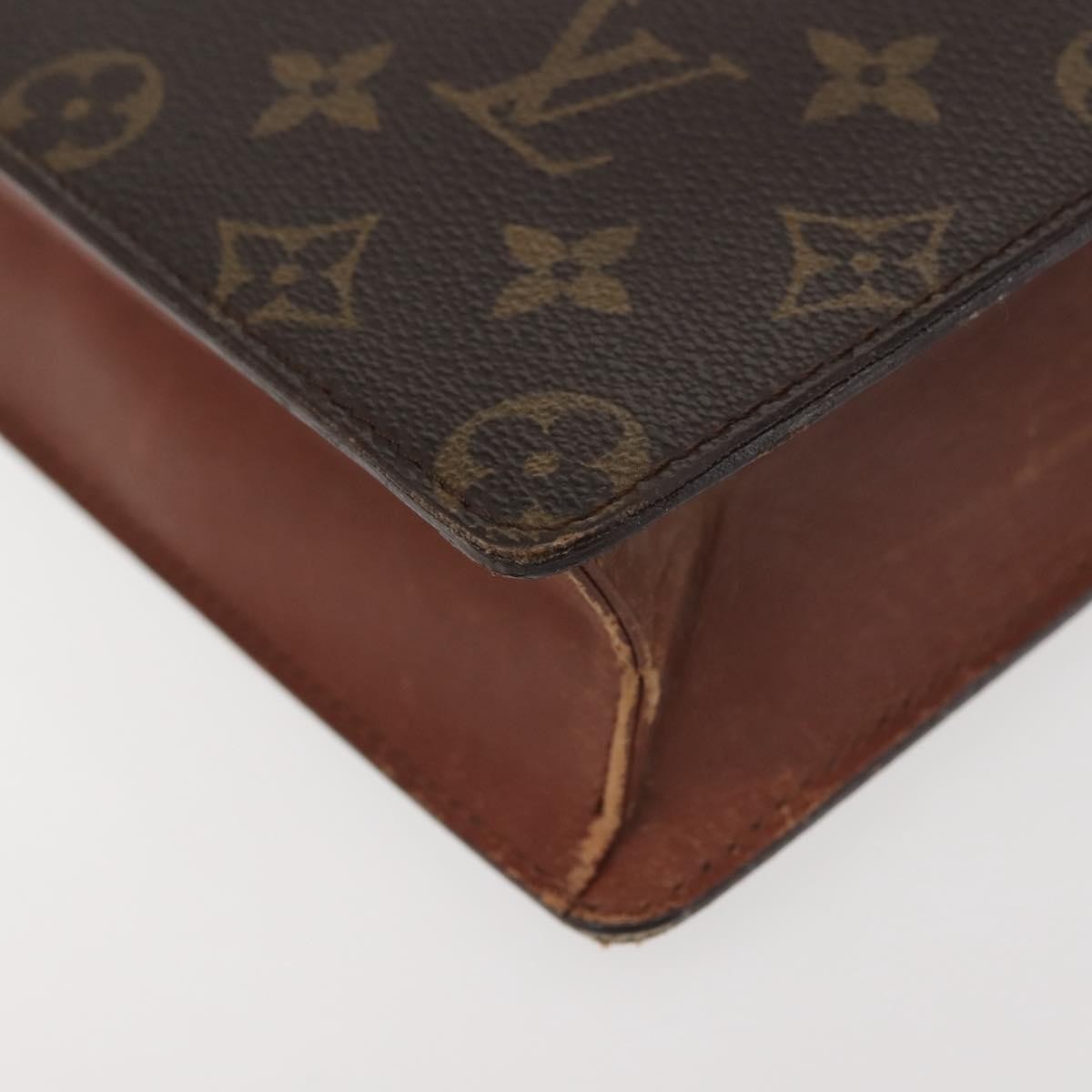 Louis Vuitton LOUIS VUITTON Monogram Pochette Homme Clutch Bag M51795 LV Authentic 142513