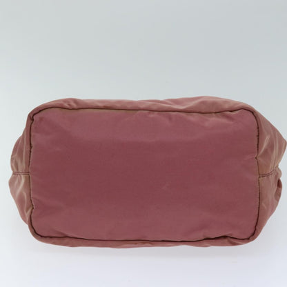 Prada PRADA Hand Bag Nylon 2way Pink Authentic 75584