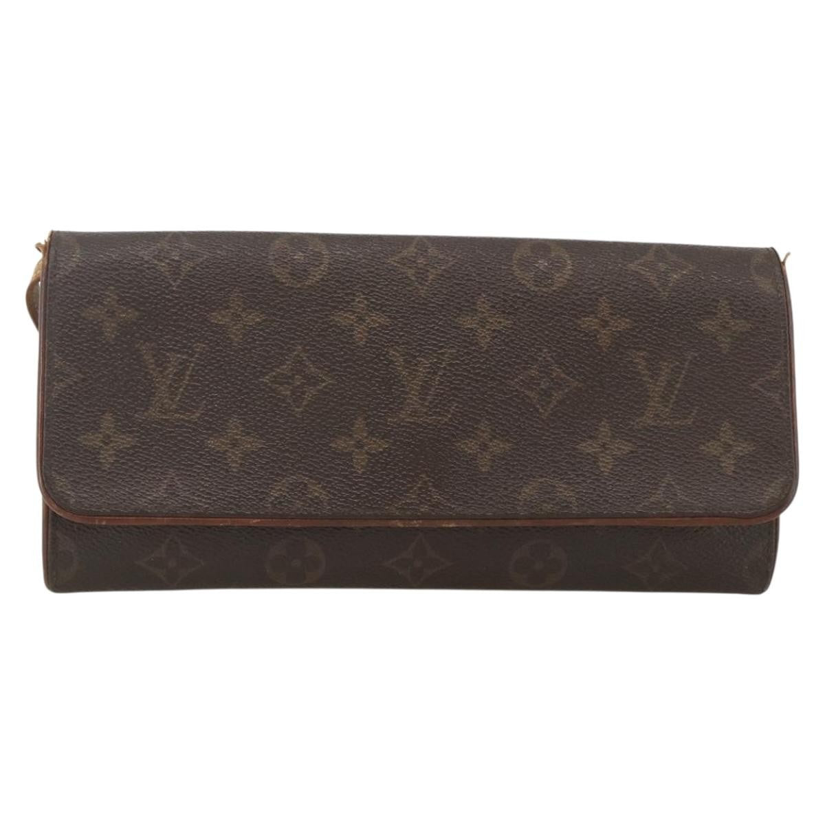 Louis Vuitton LOUIS VUITTON Monogram Pochette Twin GM Shoulder Bag M51852 LV Authentic ka3039