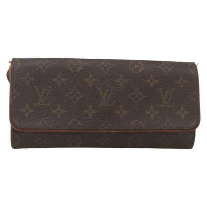 Louis Vuitton LOUIS VUITTON Monogram Pochette Twin GM Shoulder Bag M51852 LV Authentic ka3039