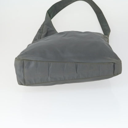 Prada PRADA Shoulder Bag Nylon 3 Set Khaki Black Authentic 165124