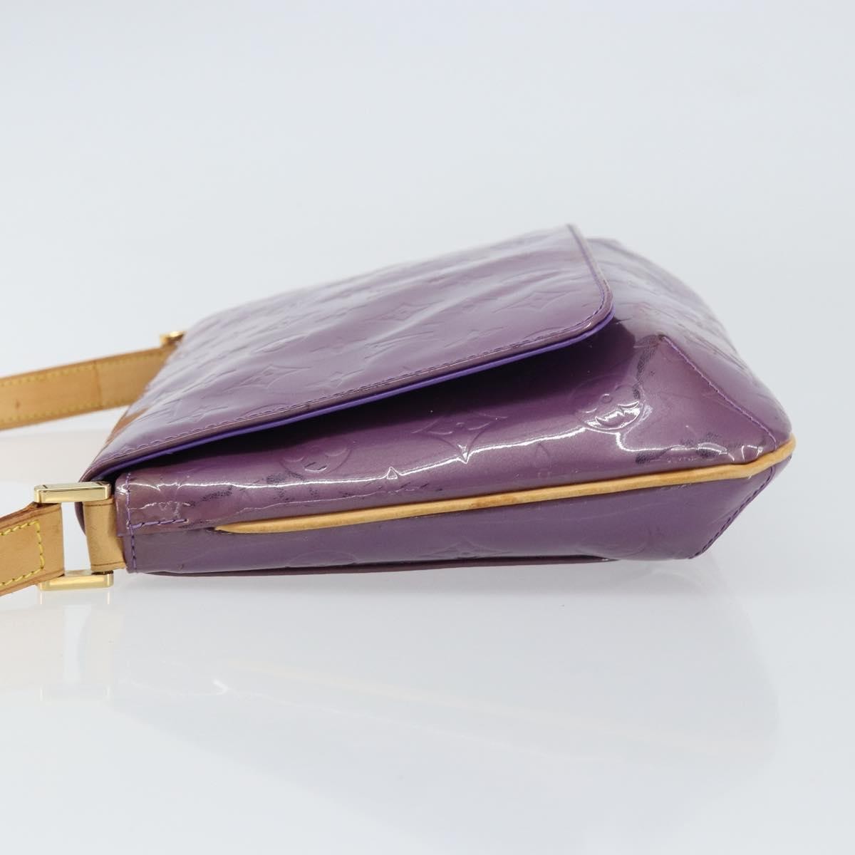 Louis Vuitton LOUIS VUITTON Monogram Vernis Thompson Street Bag Viole M91095 LV Authentic 161428