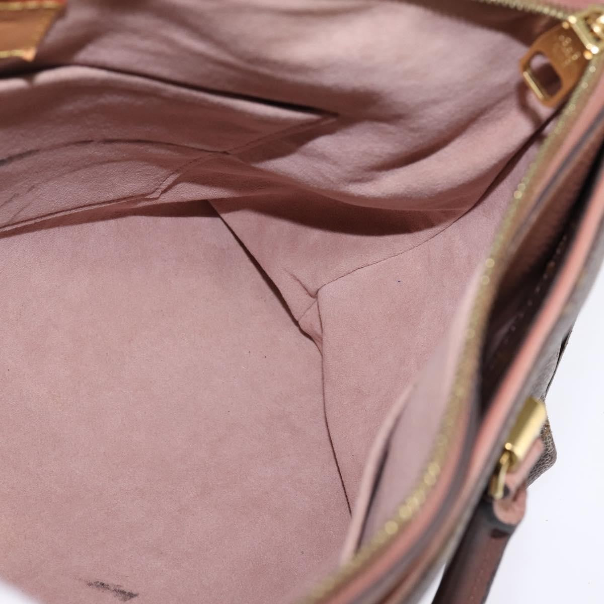 Louis Vuitton LOUIS VUITTON Monogram Pallas MM Hand Bag 2way Bois De Rose M41598 Authentic 145373