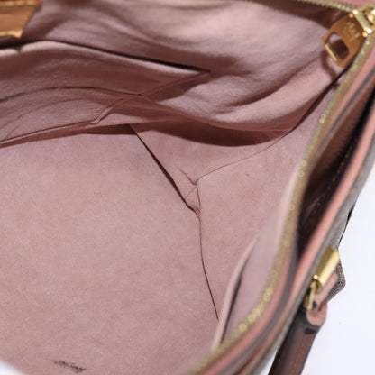 Louis Vuitton LOUIS VUITTON Monogram Pallas MM Hand Bag 2way Bois De Rose M41598 Authentic 145373