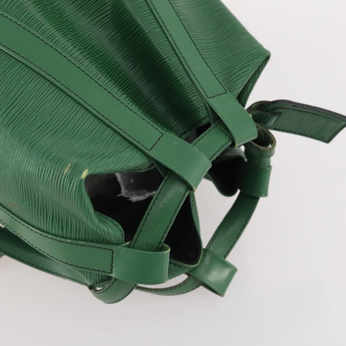 Louis Vuitton LOUIS VUITTON Epi Randonnee GM Shoulder Bag Green M43084 LV Authentic SW2146