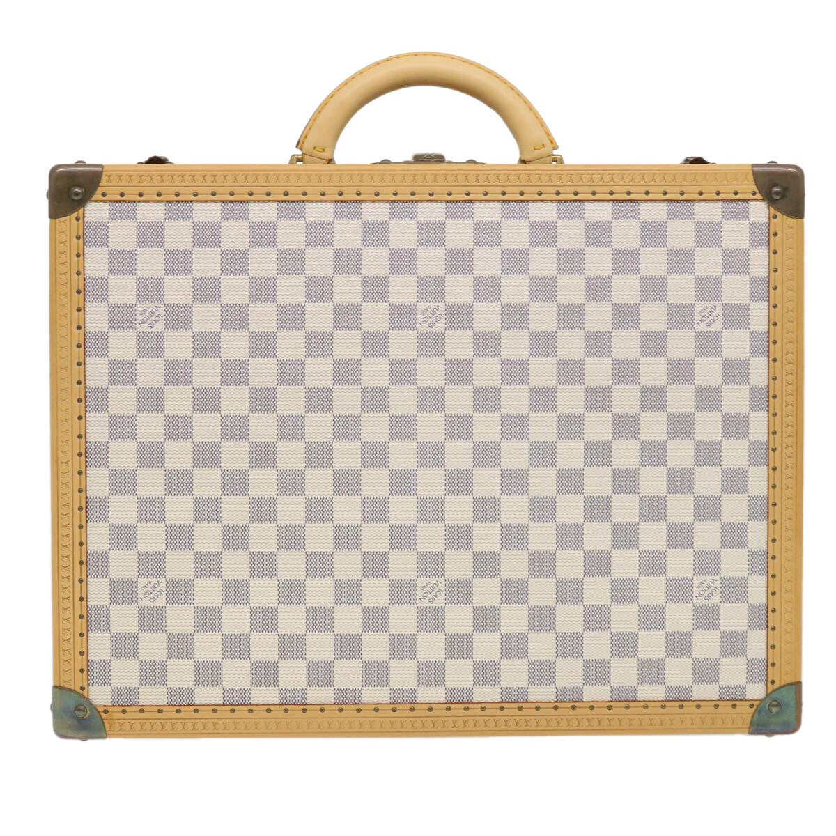 Louis Vuitton LOUIS VUITTON Damier Azur Cotteville 45 Trunk SPO LV Authentic 38808SM Bag