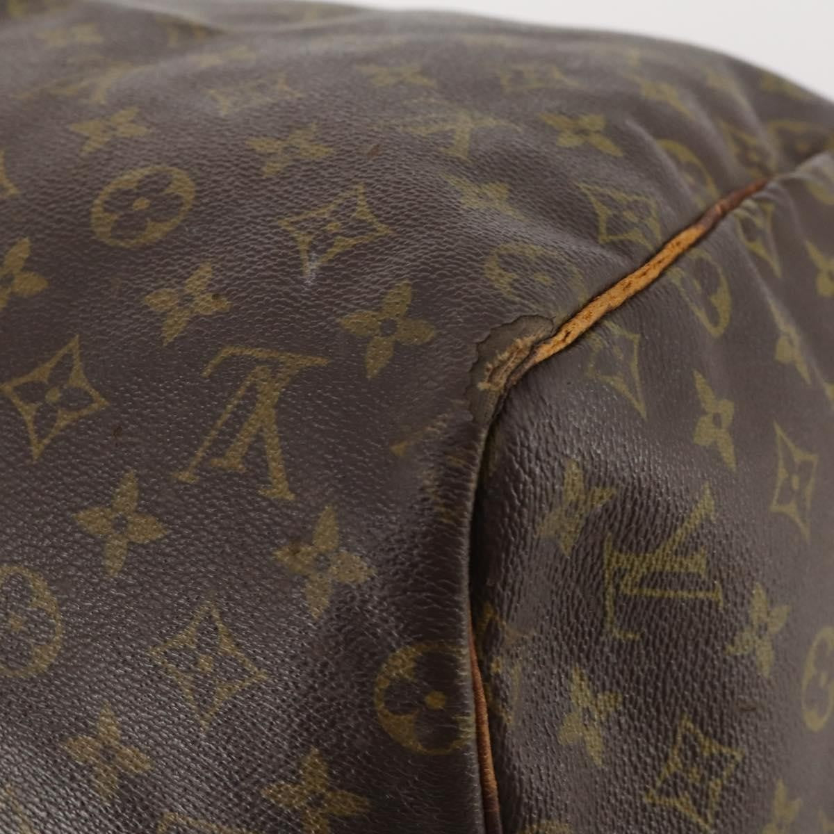 Louis Vuitton LOUIS VUITTON Monogram Keepall 55 Boston Bag M41424 LV Authentic 178233