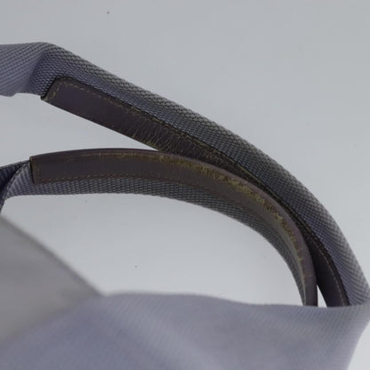 Prada PRADA Boston Bag Nylon Purple Silver Authentic 115876
