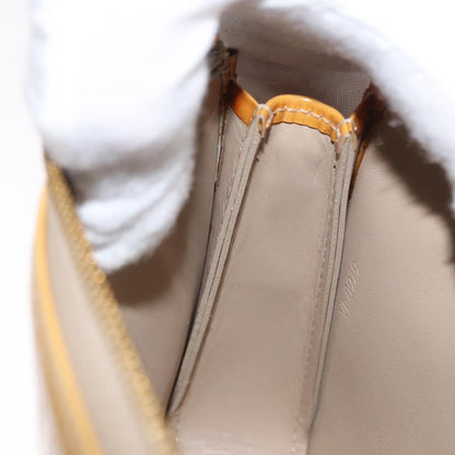 Louis Vuitton LOUIS VUITTON Monogram Vernis Lexington Accessory Pouch Beige M91010 Authentic 162728 Bag