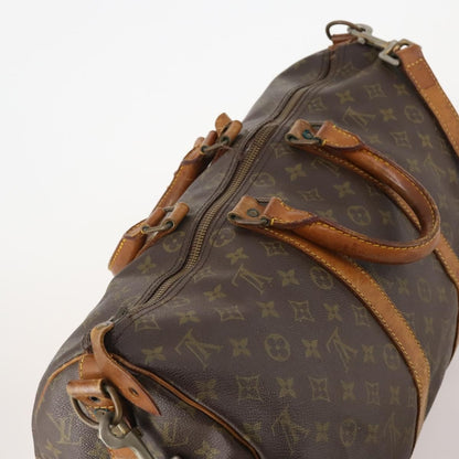 Louis Vuitton LOUIS VUITTON Monogram Keepall Bandouliere 45 Boston Bag M41418 LV Authentic 178190