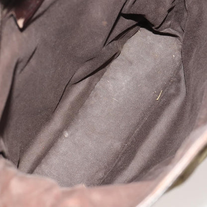 Gucci GUCCI GG Canvas Shoulder Bag 4 Set Black Beige Authentic 178854