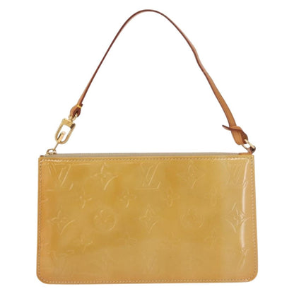 Louis Vuitton LOUIS VUITTON Monogram Vernis Lexington Accessory Pouch Beige M91010 Authentic 162728 Bag