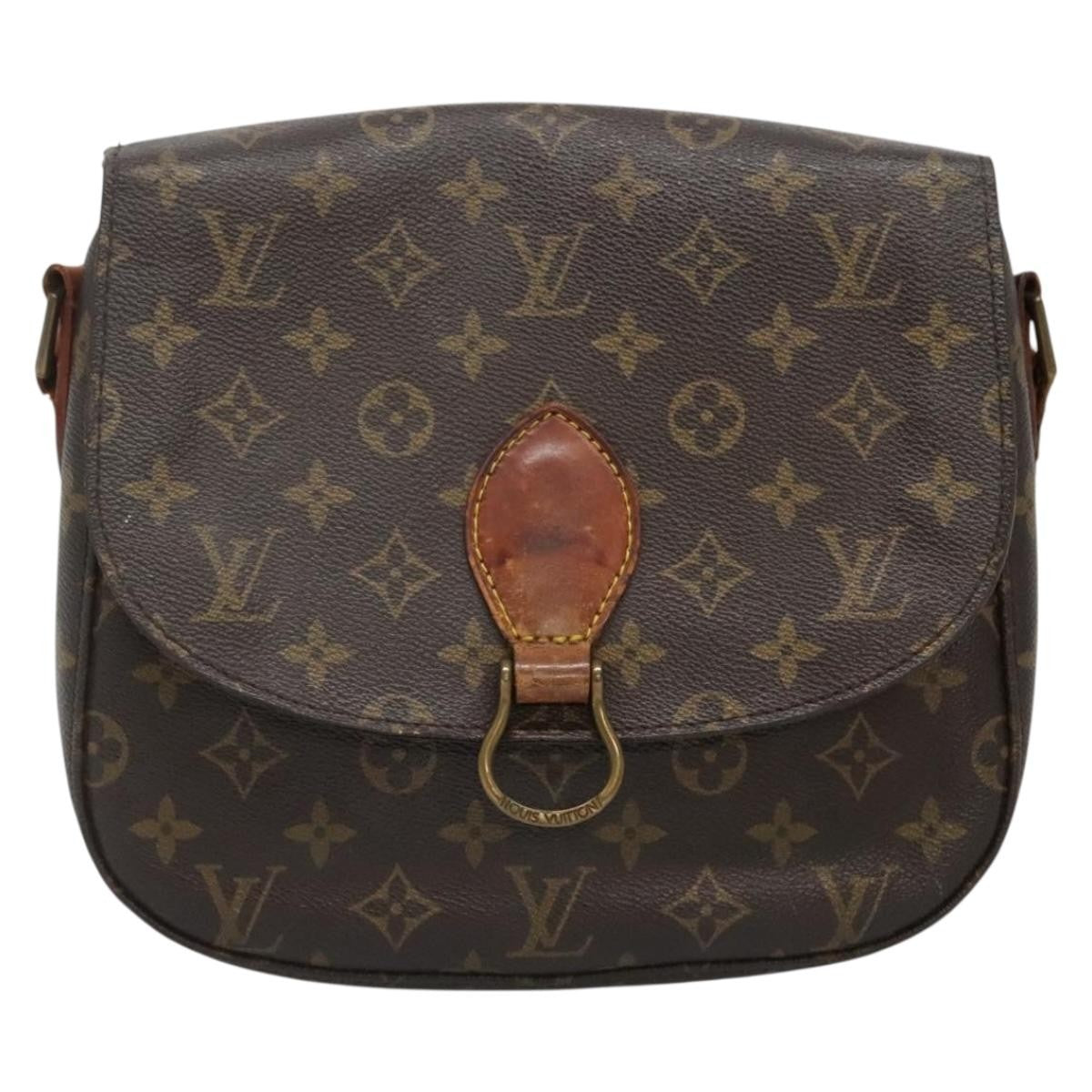 Louis Vuitton LOUIS VUITTON Monogram Saint Cloud GM Shoulder Bag M51242 LV Authentic ep10579