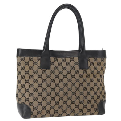Gucci GUCCI GG Canvas Tote Bag Navy 002 1119 1705 Authentic ep12380