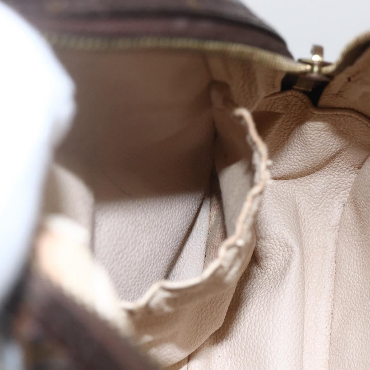 Louis Vuitton LOUIS VUITTON Monogram Spontini Hand Bag M47500 LV Authentic 165090