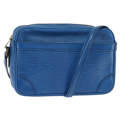 Louis Vuitton LOUIS VUITTON Epi Trocadero 23 Shoulder Bag Blue M52305 LV Authentic 150255