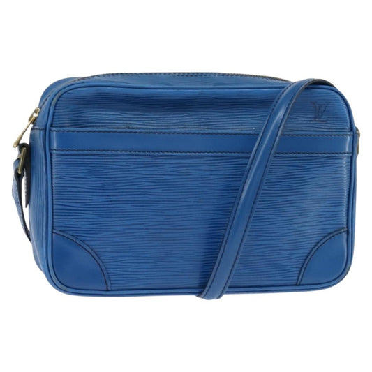 Louis Vuitton LOUIS VUITTON Epi Trocadero 23 Shoulder Bag Blue M52305 LV Authentic 150255