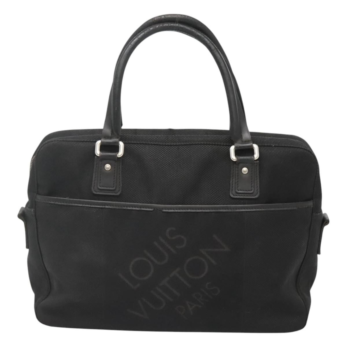 Louis Vuitton LOUIS VUITTON Damier Geant Yak Business Bag 2way Black Noir M93082 Authentic bs25028