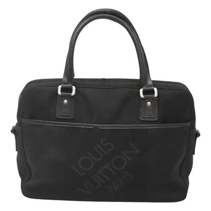Louis Vuitton LOUIS VUITTON Damier Geant Yak Business Bag 2way Black Noir M93082 Authentic bs25028