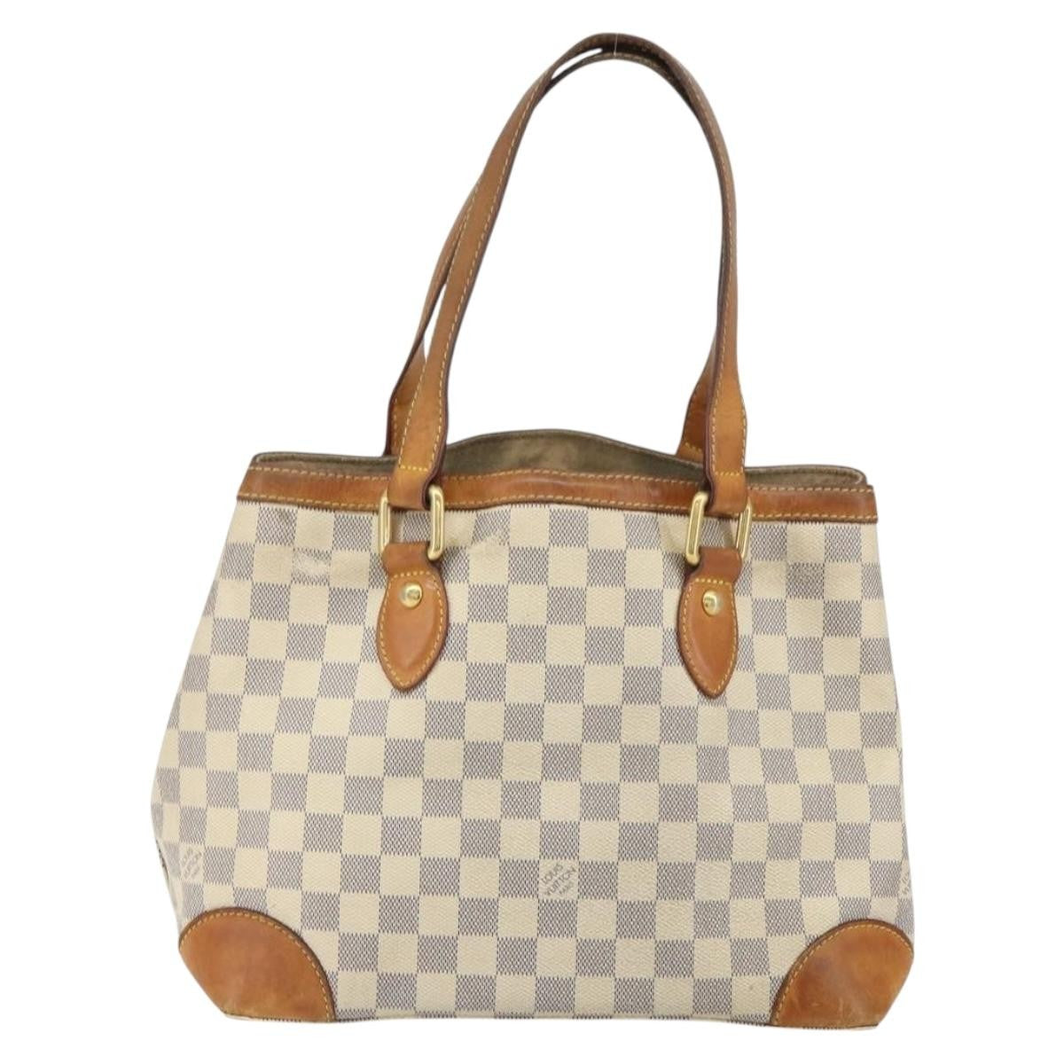 Louis Vuitton LOUIS VUITTON Damier Azur Hampstead PM Tote Bag N51207 LV Authentic 162093