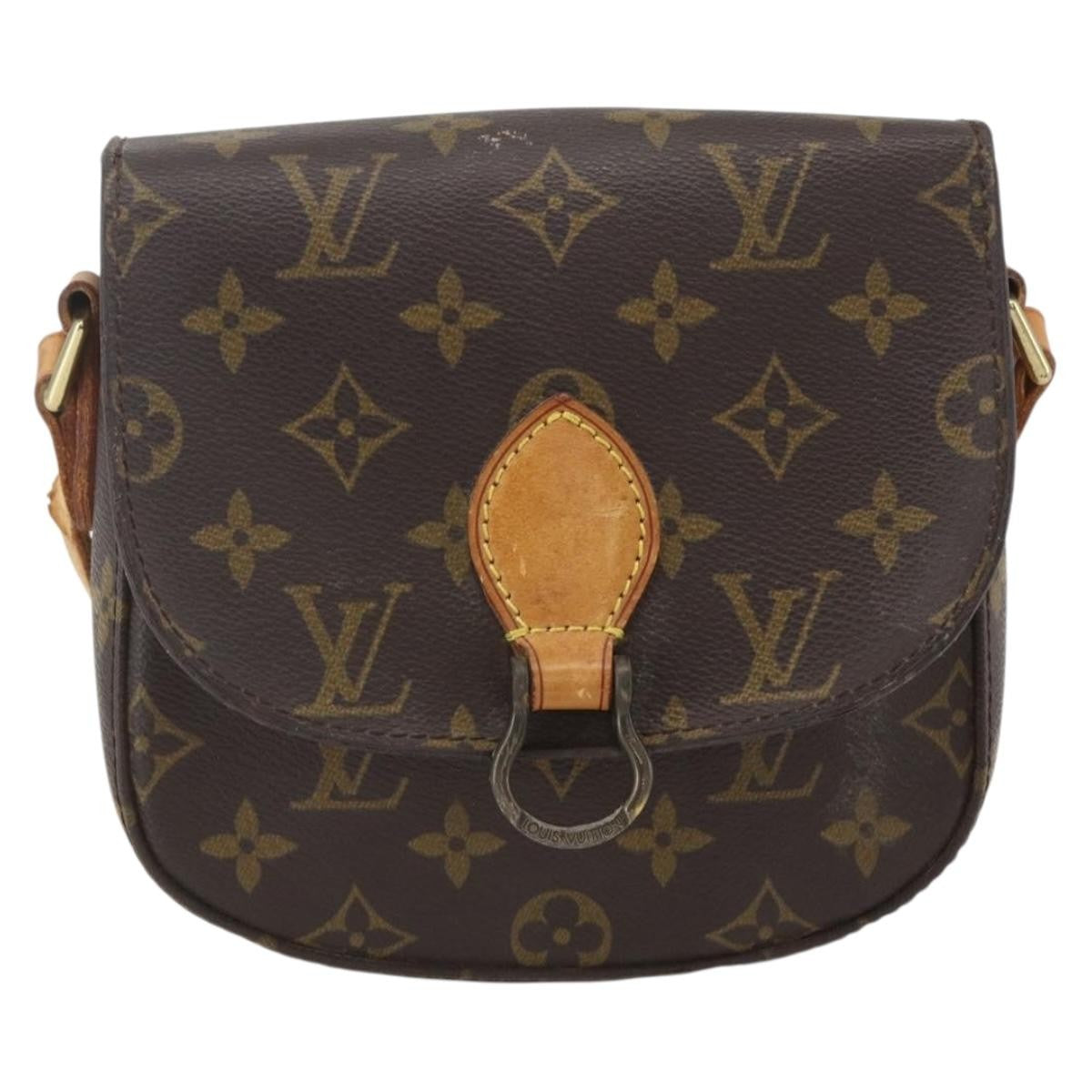 Louis Vuitton LOUIS VUITTON Monogram Saint Cloud PM Shoulder Bag M51244 LV Authentic 159544