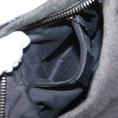 Gucci GUCCI GG Canvas Shoulder Bag Black 101333 Authentic 173490