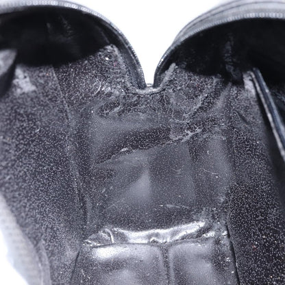 Gucci GUCCI Hand Bag Patent leather Black Silver 000 1274 0505 Authentic ep12647