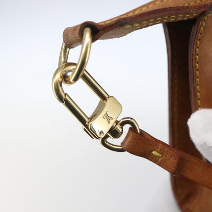 Louis Vuitton LOUIS VUITTON Nomad Cabas Amble PM Pouch Leather Beige M92502 LV Authentic 168227 Bag