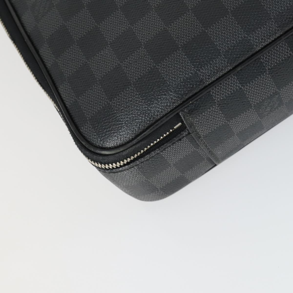 Louis Vuitton LOUIS VUITTON Damier Grafitte Steve Business Bag 2way N58030 LV Authentic ka2281