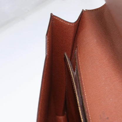 Louis Vuitton LOUIS VUITTON Monogram Porte Documents Bandouliere Bag M53338 LV Authentic 150924
