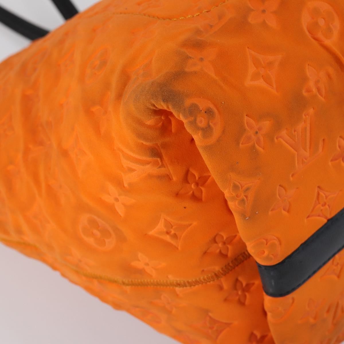 Louis Vuitton LOUIS VUITTON Cruise Line Scuba MM Tote Bag Orange M92803 LV Authentic 144674